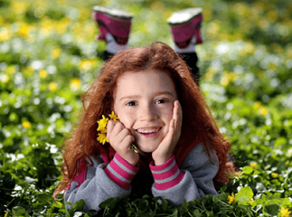 enfant heureux